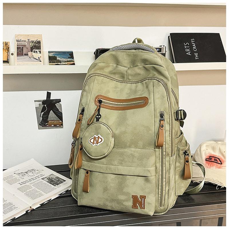 

Школьный рюкзак новый высокая ценность студенческий стиль простой рюкзак для пары легкий для путешествий альпинистский большой вместимости