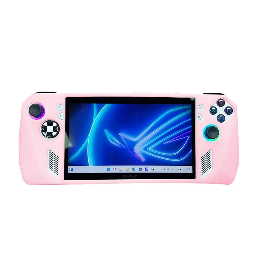 Silikon-Rückseite mit Standhalterung für Handheld-Spielekonsolen-Shell für ASUS ROG Ally