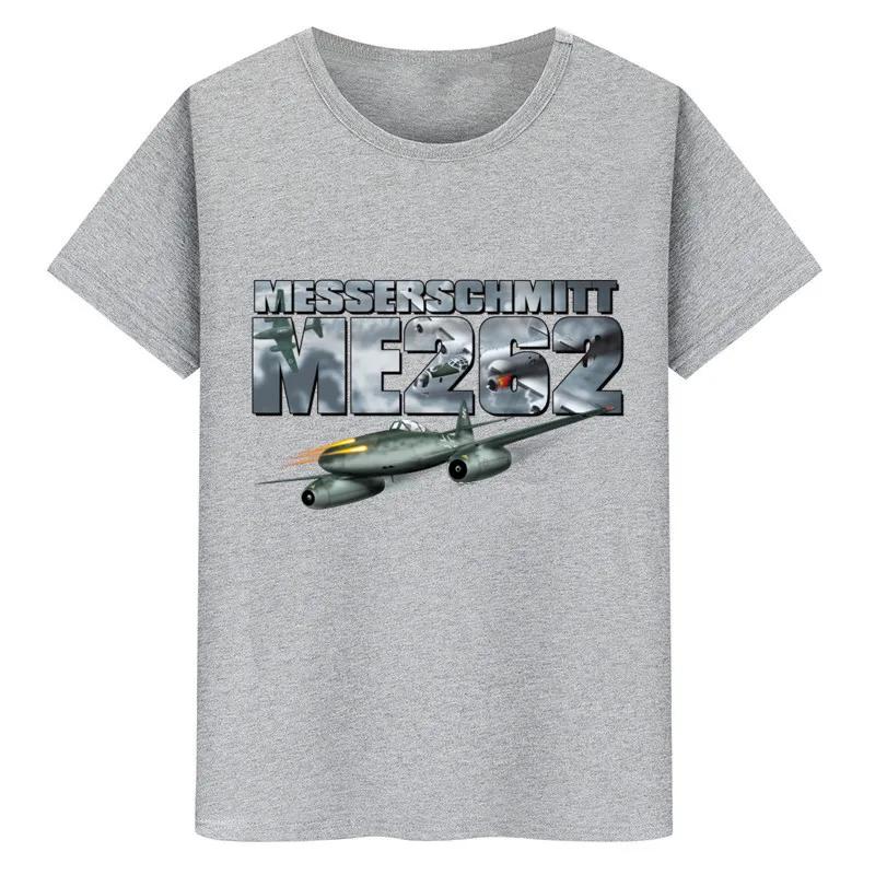 Germany Aircraft Airplane MESSERSCHMITT ME 262 T Shirt Cotton ONeck Short Sleeve Mens T Shirt New Size S3XL