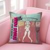 Band P-Poshlaya M-Molly Cushion Cover Linen Pillowcase Cover Soft Decor For Sofa Home Room