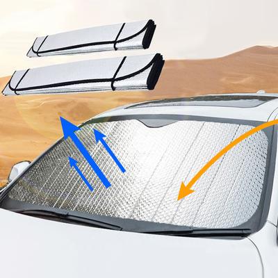 1Pcs Foldable Car Windshield Visor Cover UV Protection Car Sunshades Front Rear Block Window Sun Shade Car Windshield Sunshades