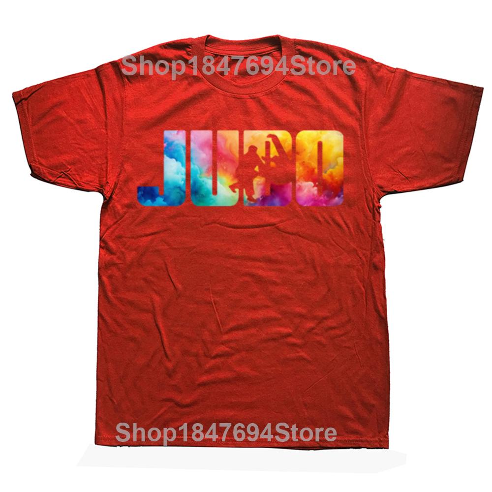 Vtipná grafická trička bojových umění Judo Pánská Dámská Móda Ležérní Tričko 100% Bavlna Volné Nadměrné Sportovní Tričko