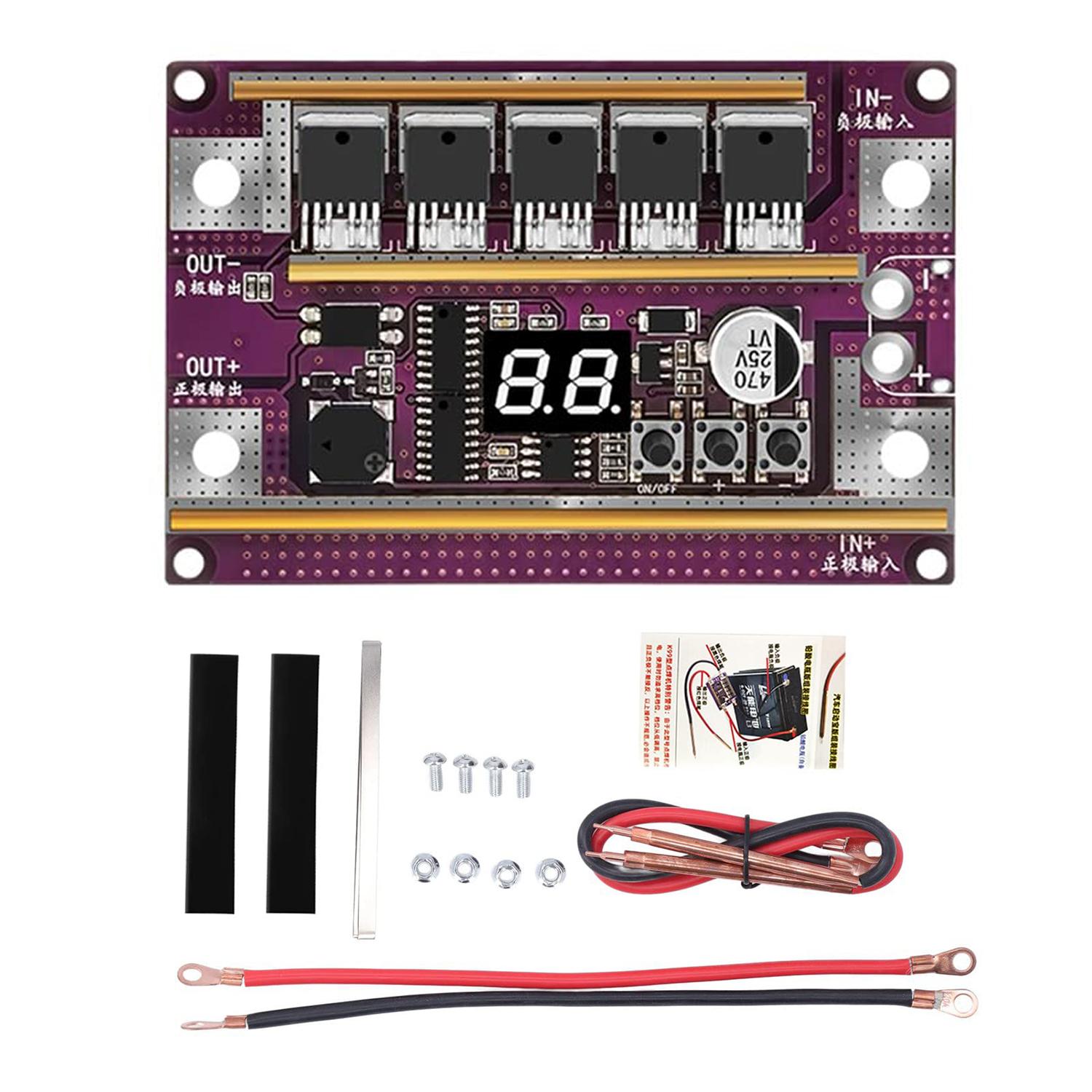 

Spot Welder 99/100 Gear Portable DIY Spot Welding Machine 18650 Lithium Battery Energy Storage PCB Circuit Board Soldering