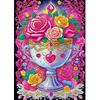 5D DIY Partial Special Shaped Drill Diamond Painting Kit Flower Home Decoration