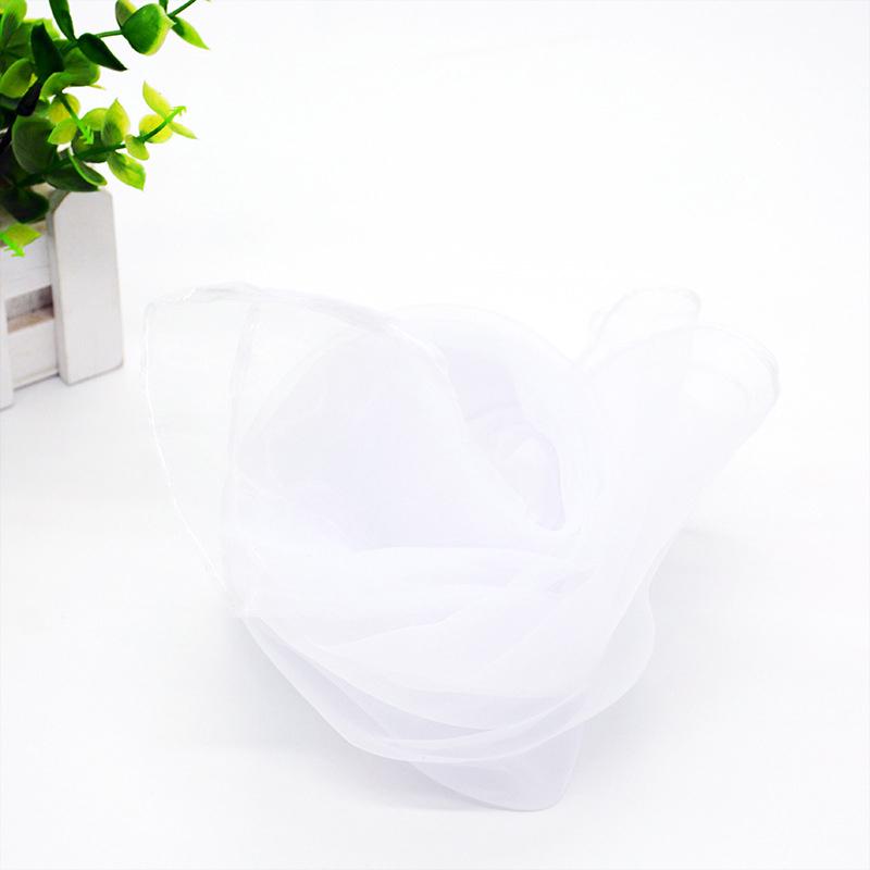 40-65cm Summer Fashion Chiffon polka Dot Scarf Ladies Head Neck square Scarf Shawls Female HAir Ties Bands Neckerchief Shawls