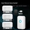 Smart Entry Sensor Doorbell for Shops – Greets Visitors and Alerts with Rechargeable Battery