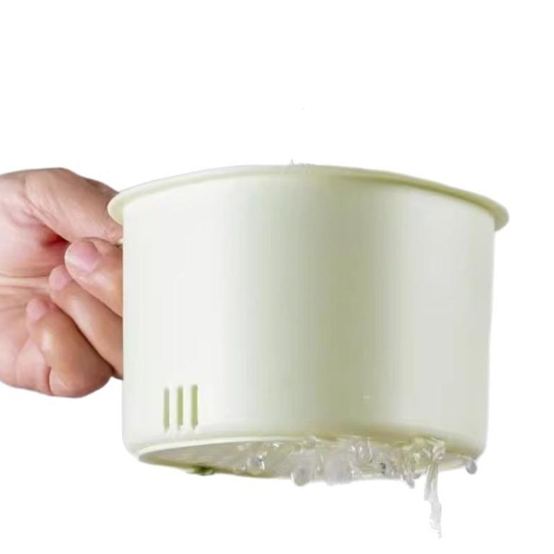 Sink Side Hanging Basket Set, 2 Piece Produce Wash Basket with Several Hole Hanger for Utensils, Cloths, and Home Cooking