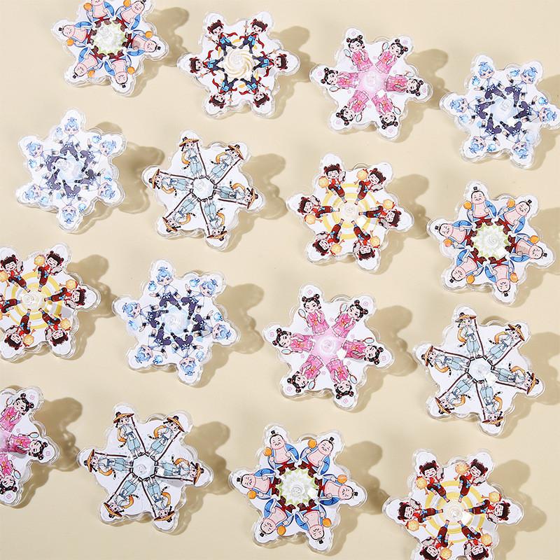 Nezha Space Spinner Toy With Plastic Material For Kids Preschool And School Gift