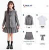 Summer British Style School Uniform Set for Students - Includes Choir and Graduation Options