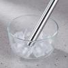 Stainless Steel Muddler Heavy Duty Ice Crushing Stick Long Handle Muddler Easy to Clean Bar Tool Food Safe for Restaurant