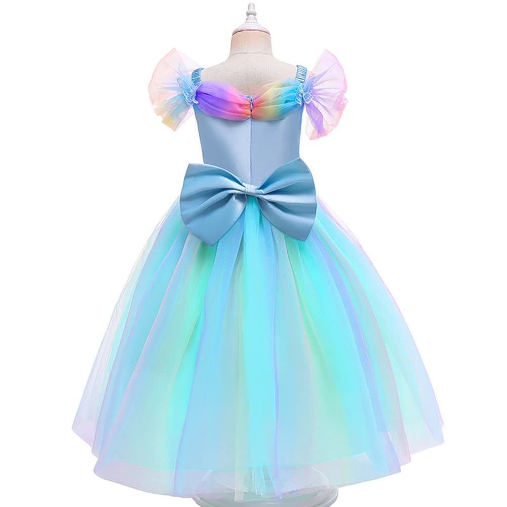 Princess Dress for Kids Princess One Long Fancy Birthday Heart Magic Gloves Included [PETLILY] Kids, Cosplay, Costume, Piece, Dress, Girls, Halloween,