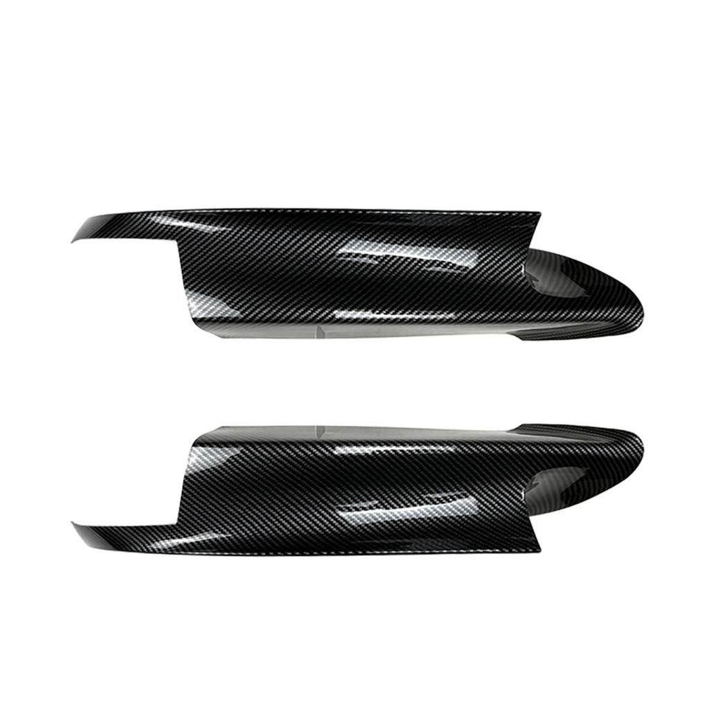 For M3 Fog Lamp Cover Trimr Lip Splitter Canards Spoiler For BMW E90 E91 E92 E93 M3 2007 - 2013 Front Bumper Lip Body Kit