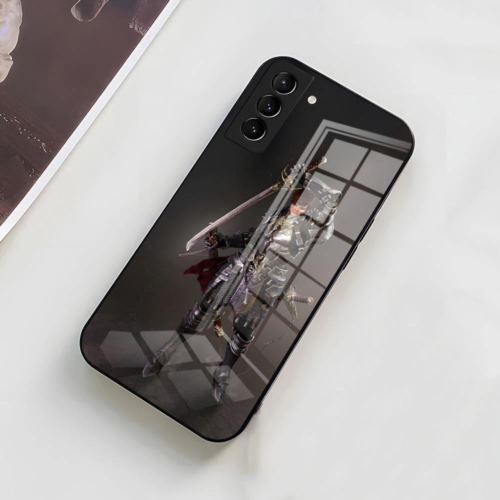 L-Lineage 2 Phone Case For Samsung A56 A36 A26 A16 A15 A25 A35 A55 A14 A34 A24 A54 Glass Case