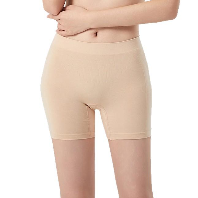 Women's High-Waisted Safety Pants: Two-in-One Anti-Exposure Seamless Leggings with Hip-Lifting Antibacterial Cotton Crotch