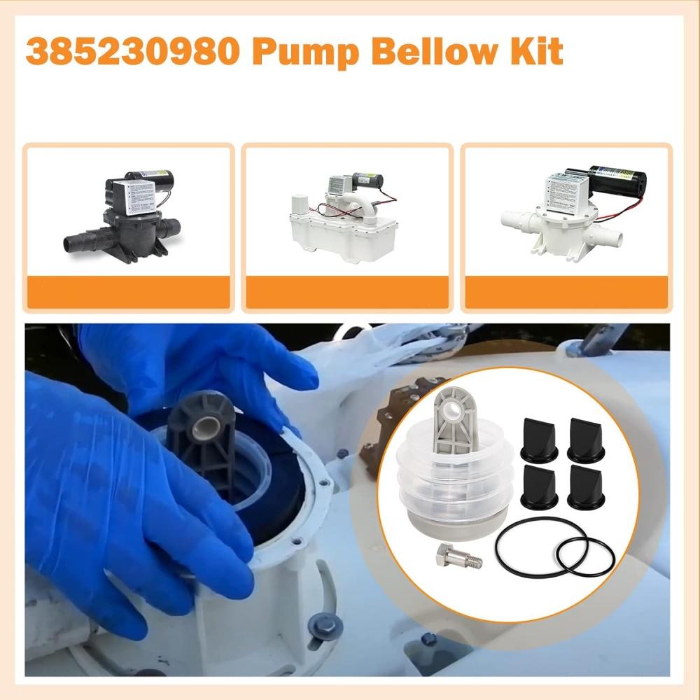 Vakuumpumpe Faltenbalg-Kit 385230980 Für Dometic S J T Serie