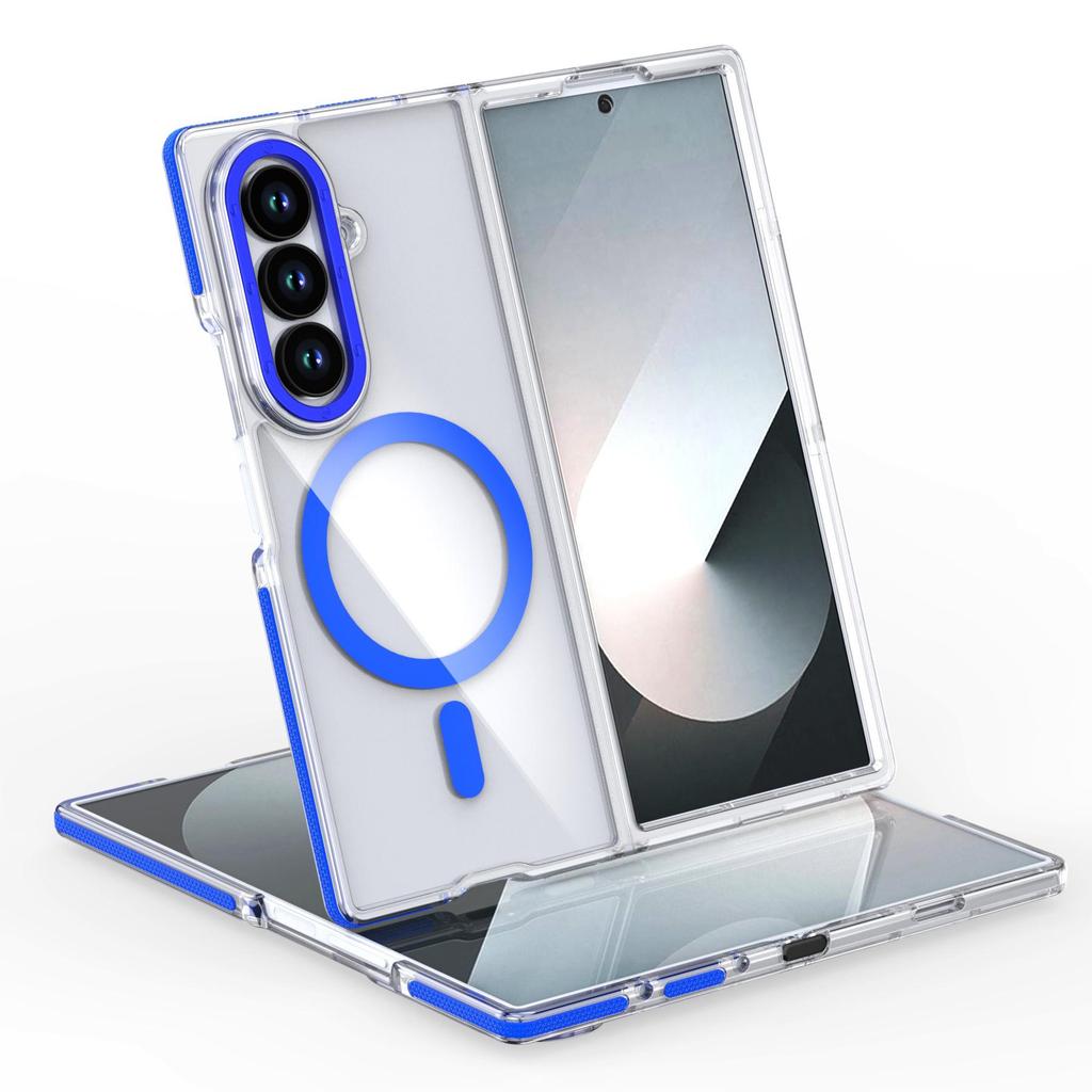 Samsung Z Fold7/Z Flip7 Transparente Magnetische Schutzhülle - Sturzsicheres Design