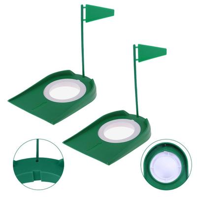 Easy Setup Golf Putting Cup Plastic Golf Training Aid Durable Putting Practice Cup  Golf Training
