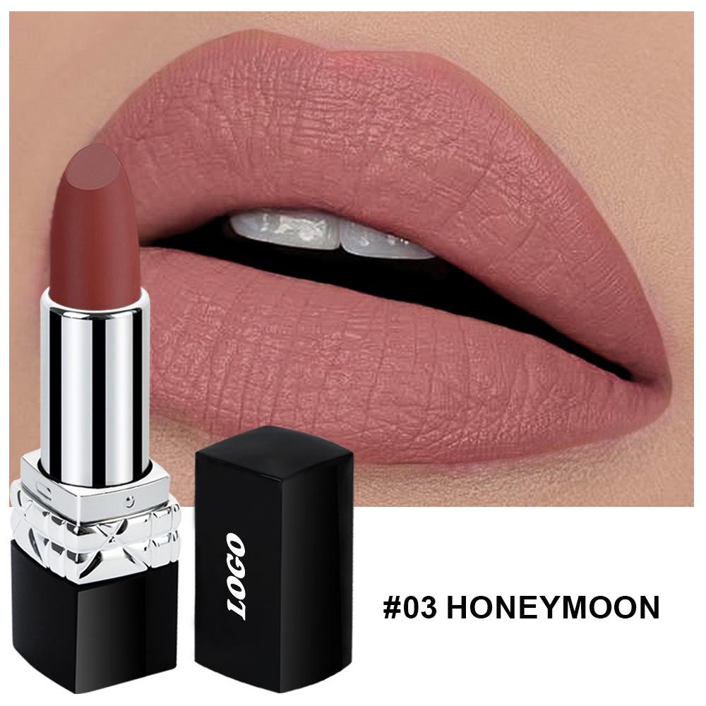 Non-Fading Waterproof Matte Lipstick – No Transfer, No Stick