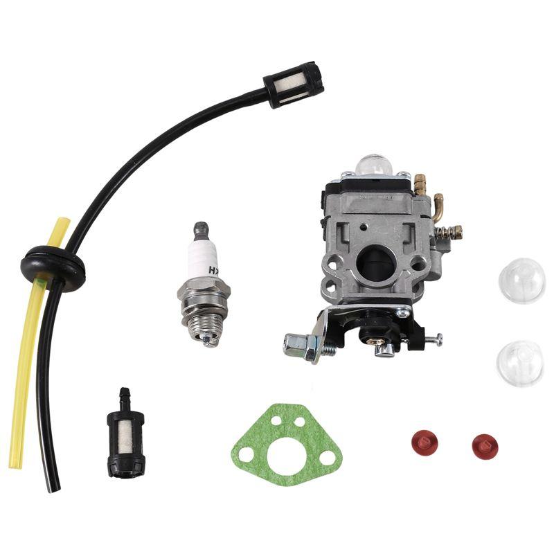 ABJI-1Set MP15 15Mm 1E40-5 43Cc 49Cc 52Cc Carburetor Oil Cup Alloy Carburetor Oil Cup