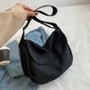 Japanese Style Nylon Square Bag Soft Women Messenger Pouch Large Capacity Shoulder Bag  Men