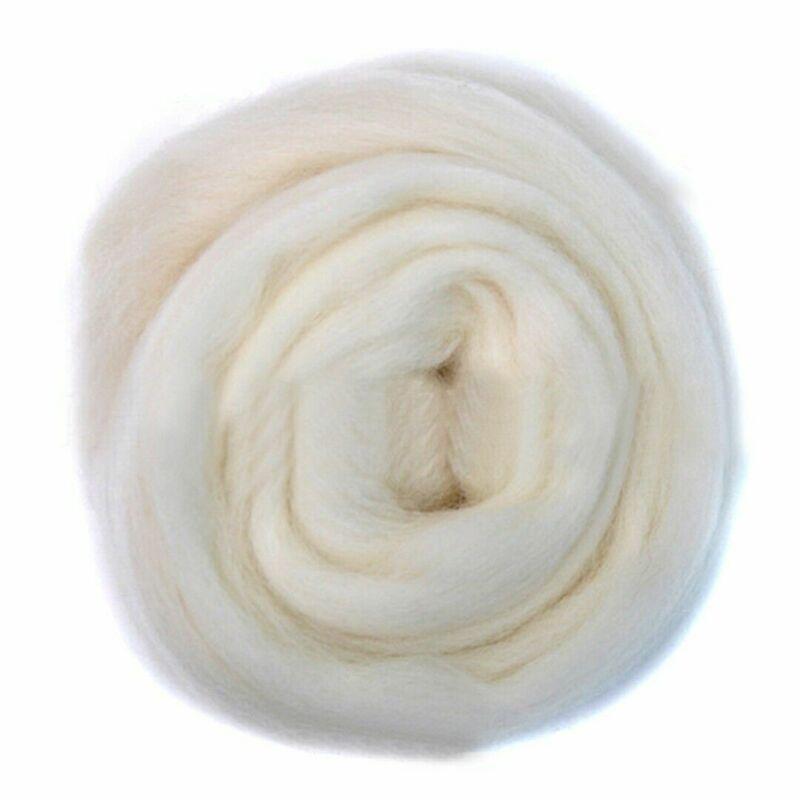 Multi Color Wool Felt Fibre for DIY Doll Needle Felting Wool Hand Spinning Needlework Raw Wool Roving
