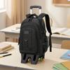Wheeled School Bag Large Capacity Backpack Trolley Spacious