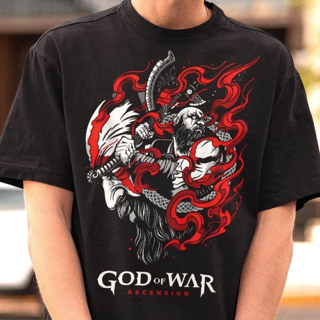 God of War Kratos Shirt - Video Game T-shirt,GOW4 Tee,Kratos Merch