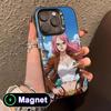 Jewelry Bonney Phone Case for iPhone 17 16 15 14 13 12 11 Air Pro Max Plus Colorful Silver MagSafe Cover