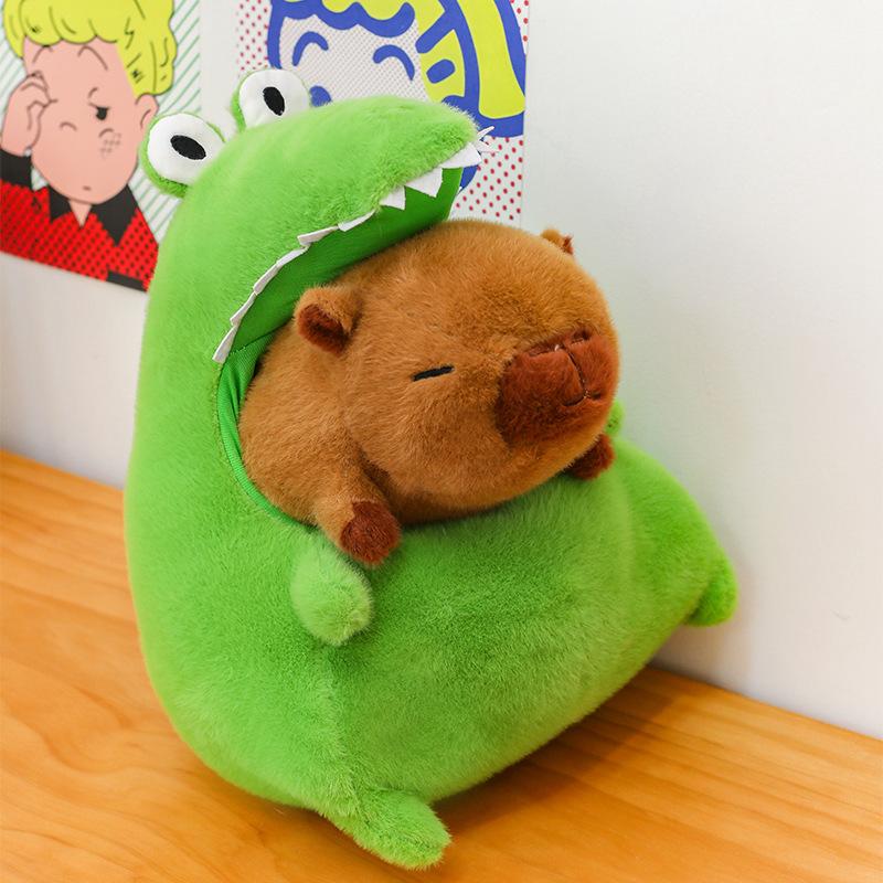 30cm Krokodil Hai Muschel Capybara Plüschtier Stofftier Kawaii Cartoon Tier Plüschtier Begleiter Beruhigendes Geschenk 30cm