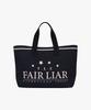 Fairliar Club Star Canvas Tote Bag_Navy