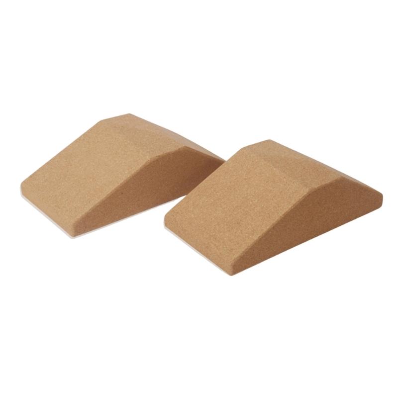 

2Pcs Squat Wedges Block Nonslip Squat Ramp Squat Cork Squat Platform Squat Wedges Slants Board for Fitness Protections 1