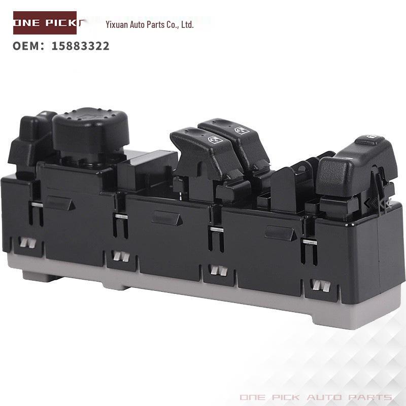 This product is ideal for the master switch of the power window regulator in 2003-2007 Chevrolet GM vehicles.