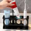 4 Slots Electric Toothbrush Holder Multifunctional Toothpaste Storage Rack  Desktop