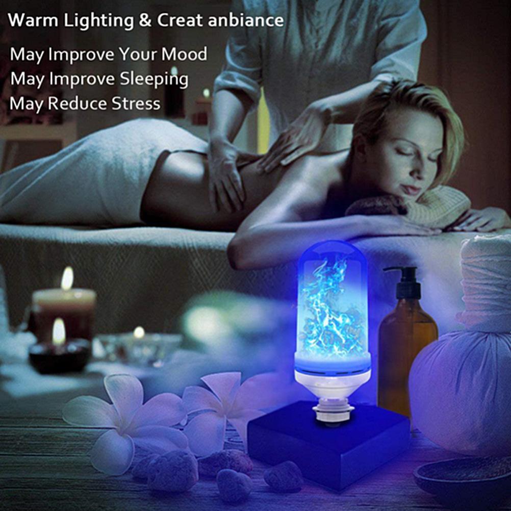LED Flame Effect Light Bulb Upside Down Effect LED Bulb Flame Bulbs for Festival Hotel Bar Party