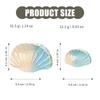 Hair Claw Clip Large Seashells Headgear Hair Claw Clamp Elegant Seashells Hair Holder Barrettes Strong Hold for Girls