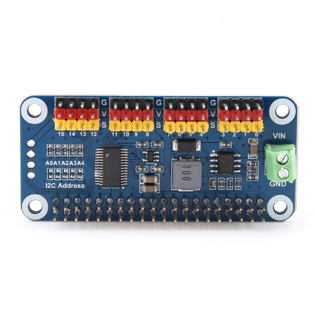 Steering Actuator Driver Board 16 Channel 2 Bit Resolution for RPI
