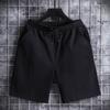Men's Summer Thin Twill Satin Fabric Five Pocket Casual Cotton Solid Color Shorts Loose Sit Basketball Beach Outerwear XXS-2XL