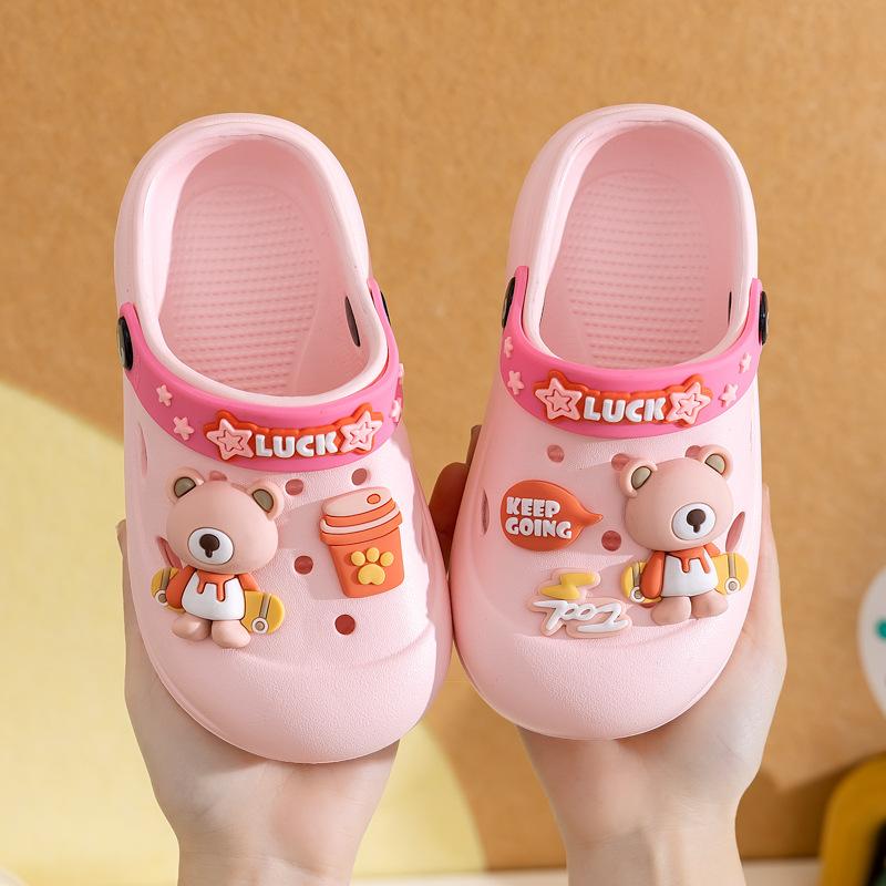

Cartoon Slippers, Boys Shoes, Anti-slip Soft-soled Girls Shoes 34-35