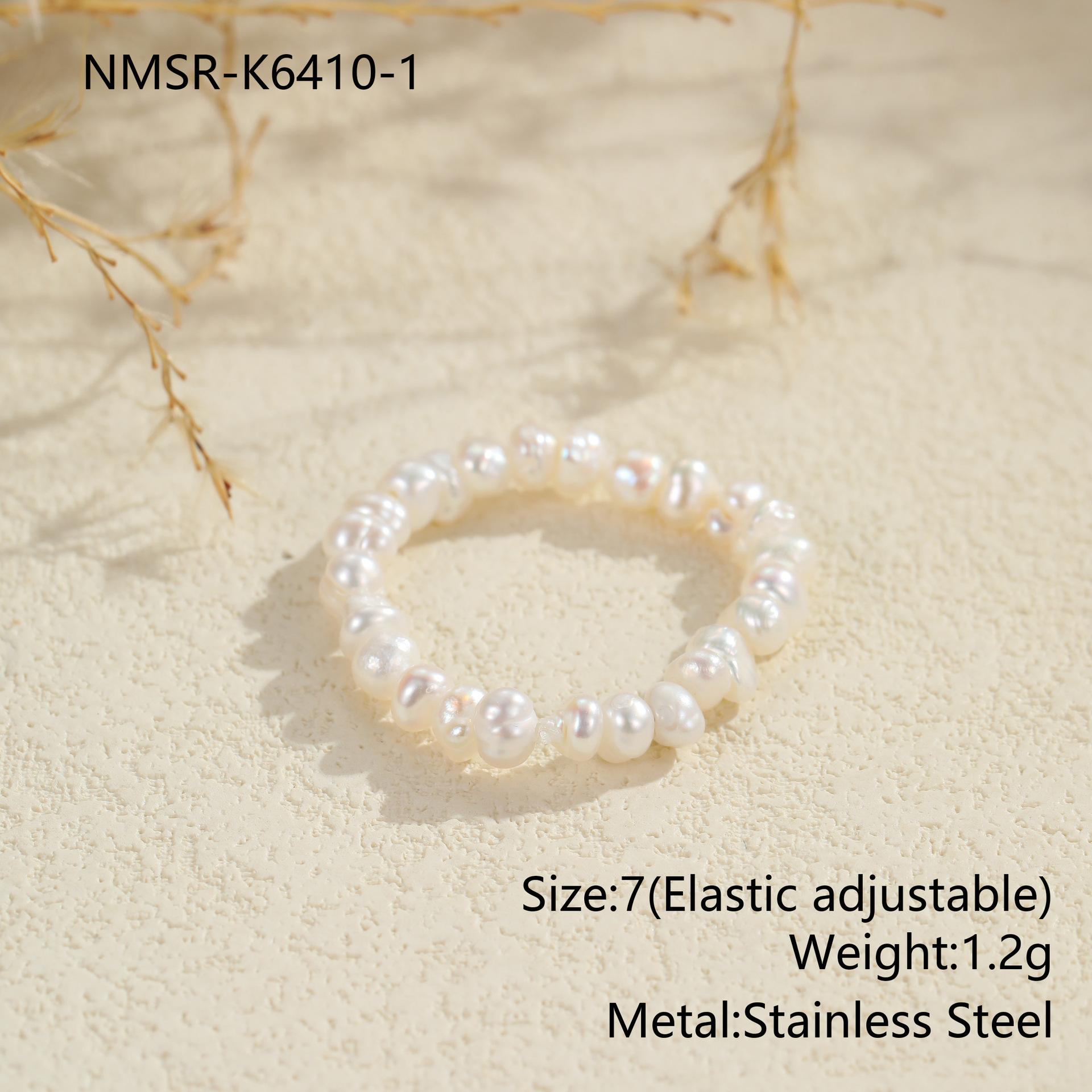GEMCHIC Women s Natural Freshwater Pearl Necklace Tiny Bead Necklace Light Luxury High-End Sense Titanium Steel Jewelry Wholesale
