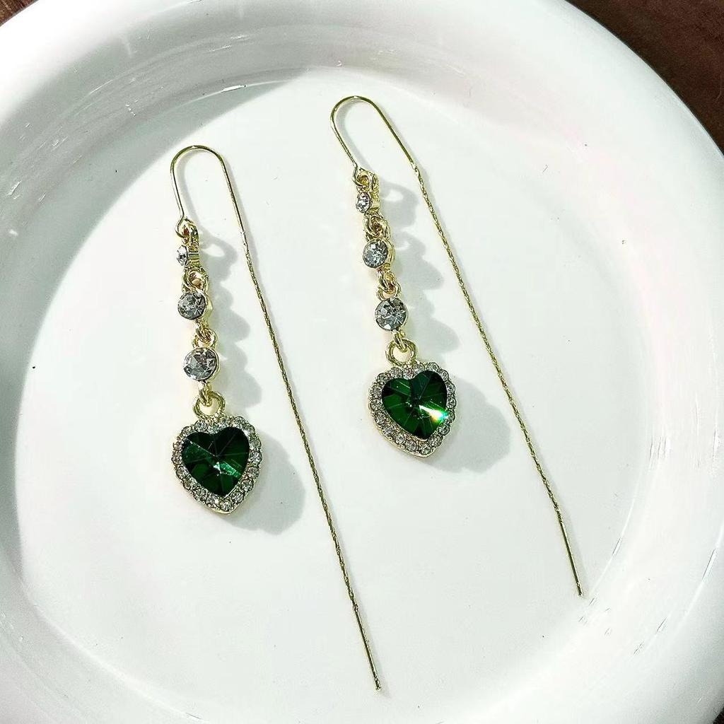 925 Silver Needle Luxury Tassel Earrings for Women