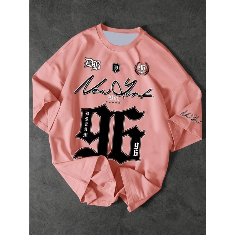 2026Summer New Men's New York No.96 Print 3D Digital Print Baseball
