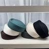 High Quality% Wool Fashion Medicine Box Hat French Top Hat Women's Basin Hat Three-dimensional Beret Elegant Flight Attendant Hat