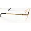 RSINC Halvinnfatning Metallramme Brille Gyllen Svart Cart-Metal CT03 JL166604546281