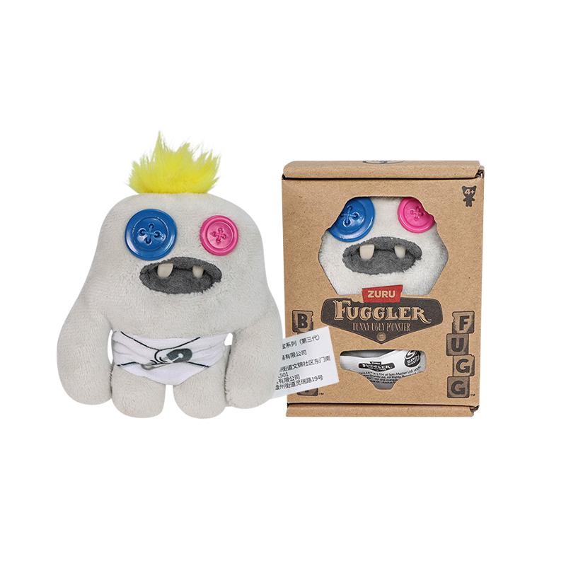 Original Fuggler Plush Mr Needles Screech Oogah Boogah Funny Ugly Monster Baby Fugguler Series Babies Fugg in Diaper Soft Toy