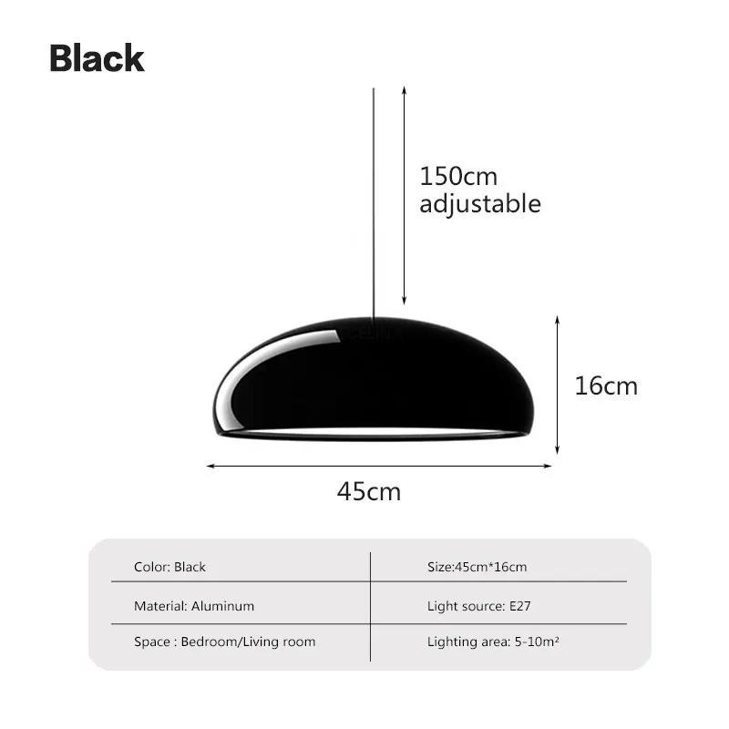 

Светодиодный подвесной светильник Macaron Nordic 45 см, подвесные светильники для гостиной, спальни, кабинета, внутреннего украшения дома, люстра середины века Warm white