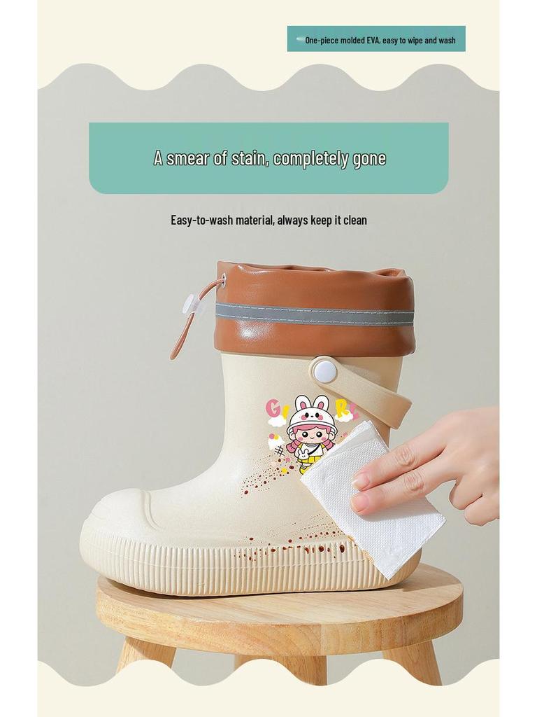Leichte, rutschfeste, wasserdichte Regenstiefel für Kinder - Ausgabe 2026