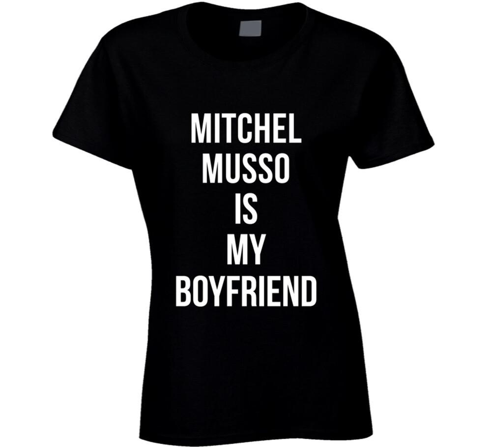 Mitchel Musso Is My Boyfriend Male Actor Movie Fan T Shirt