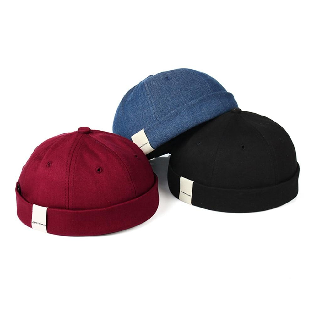 Buy Adjustable Brimless Hat Mens Retro 