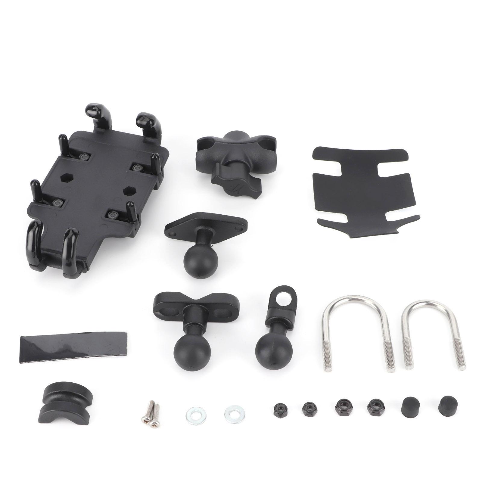 

Универсальный держатель для телефона на мотоцикл, подставка с 8 лапками, вращаемый, регулируемый, фиксирующее крепление для сотового телефона