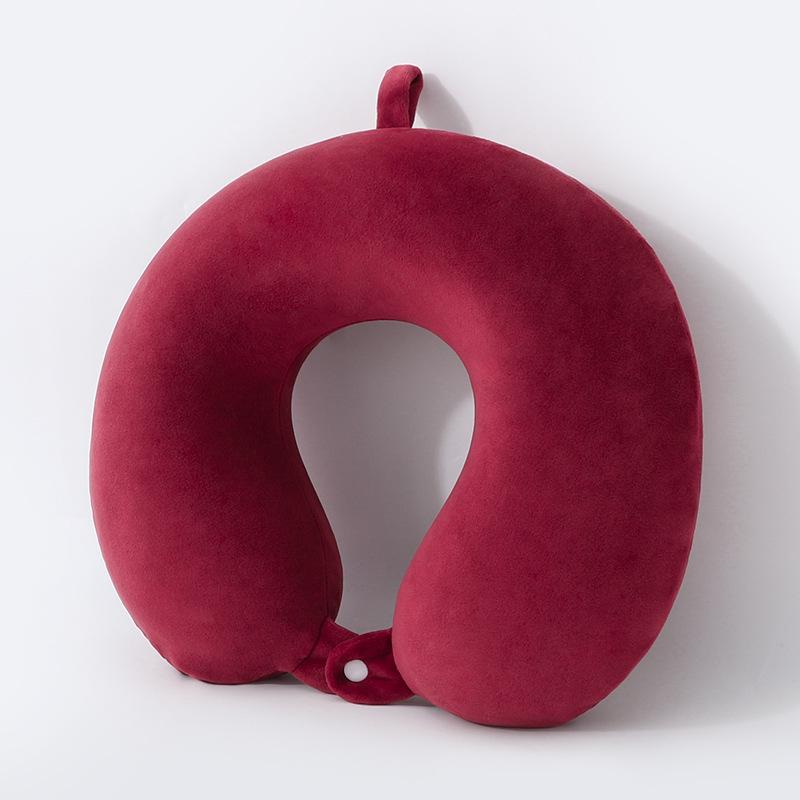 Anpassningsbar U-formad Resekudde – Eventpresent med Logotyp för Bil, Flygplan och Nackstöd